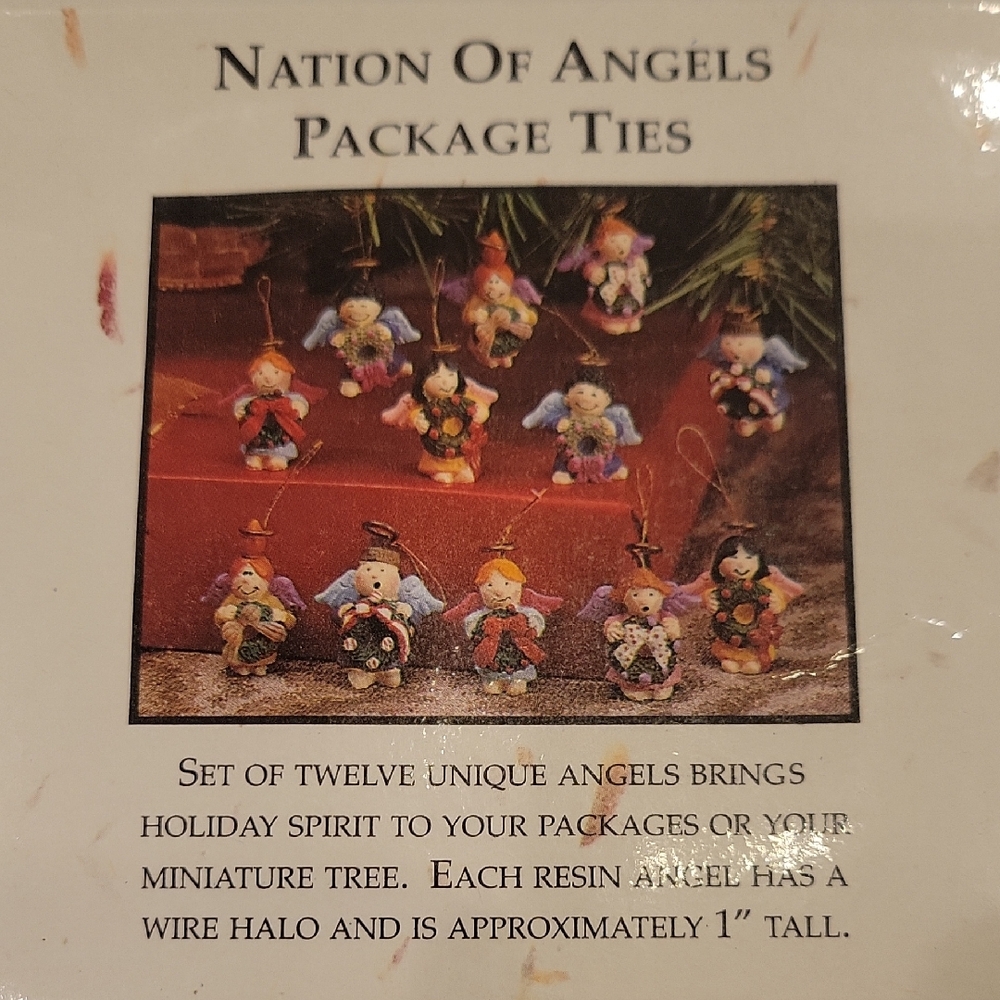 New Angel Package Ties/ Ornaments